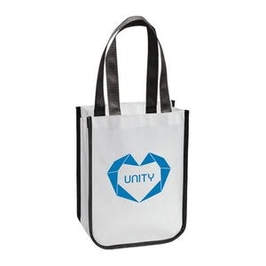 Slim Tote bag - B167 - $2.50 ( price includes a 1 color print and set ups ) minimum 250 bags