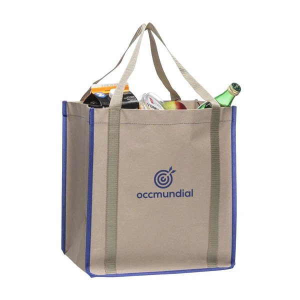 B173 Huxley Kraft Bag $4.85 ( price includes a 1 color print ) minimum 150 bags