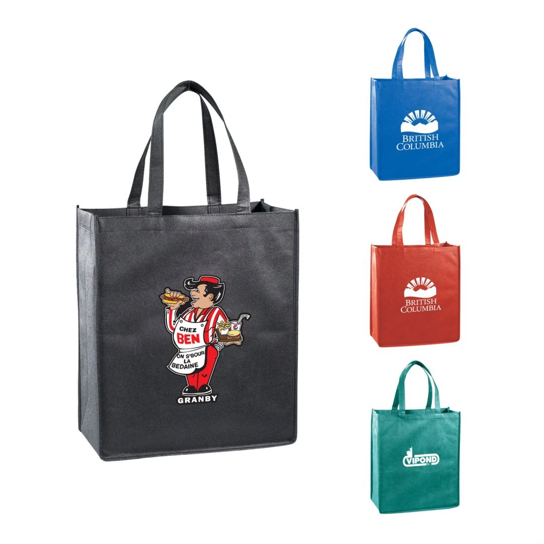 B564 Basic bag slim retail bag $2.59 ( includes a one color logo and set up charges) Minimum 250 bags