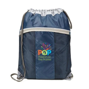 B571 The leader drawstring bag $5.35 ( includes a 1 color print ) minimum 100 bags