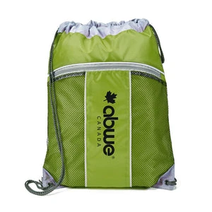 B571 The leader drawstring bag $5.35 ( includes a 1 color print ) minimum 100 bags