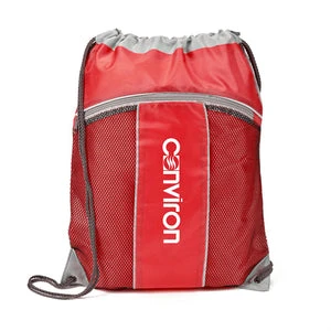 B571 The leader drawstring bag $5.35 ( includes a 1 color print ) minimum 100 bags