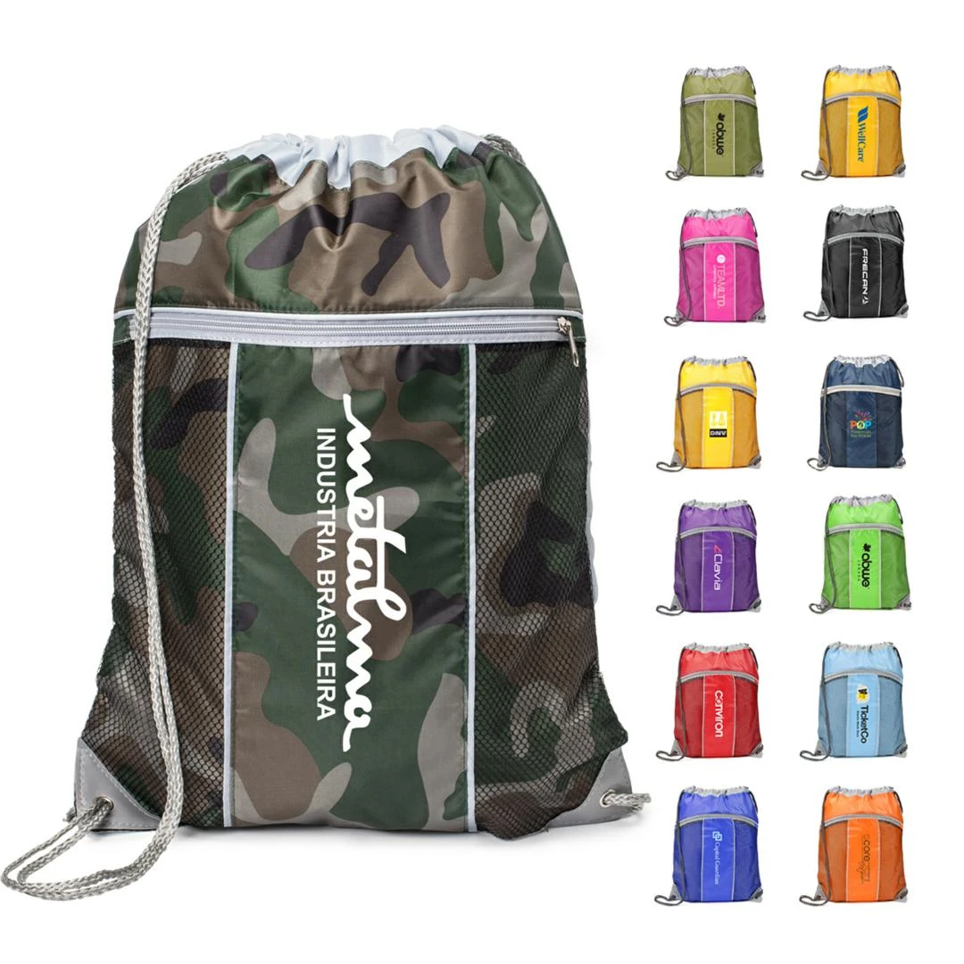 B571 The leader drawstring bag $5.35 ( includes a 1 color print ) minimum 100 bags