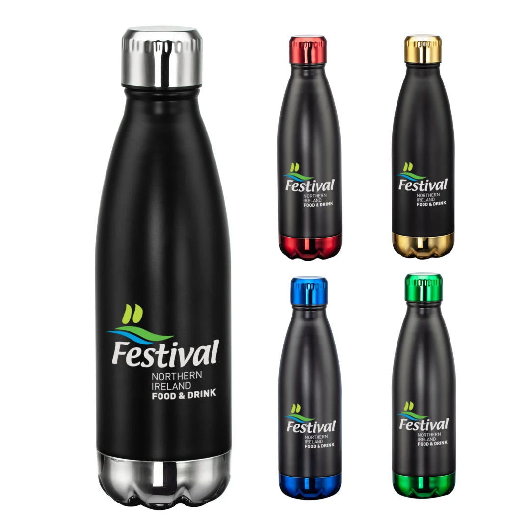 Landon bottle 16 oz. - D124 -  $15.00 ( price includes a 1 color print) minimum 25