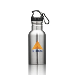 Wide Mouth bottle with carabiner - D550 - $8.00 (price includes 1 color print) minimum 100