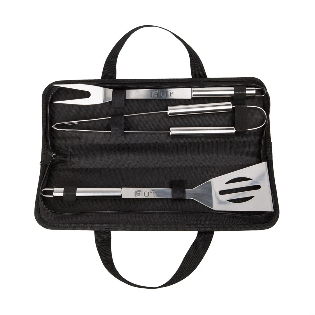 L046 - Sous chef BBQ set - 3pc $19.19 ( price includes a 1 color print) minimum 25