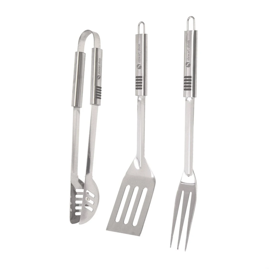 L100 - Basics BBQ Set 3 pc $21.18 ( price includes laser print) minimum 25