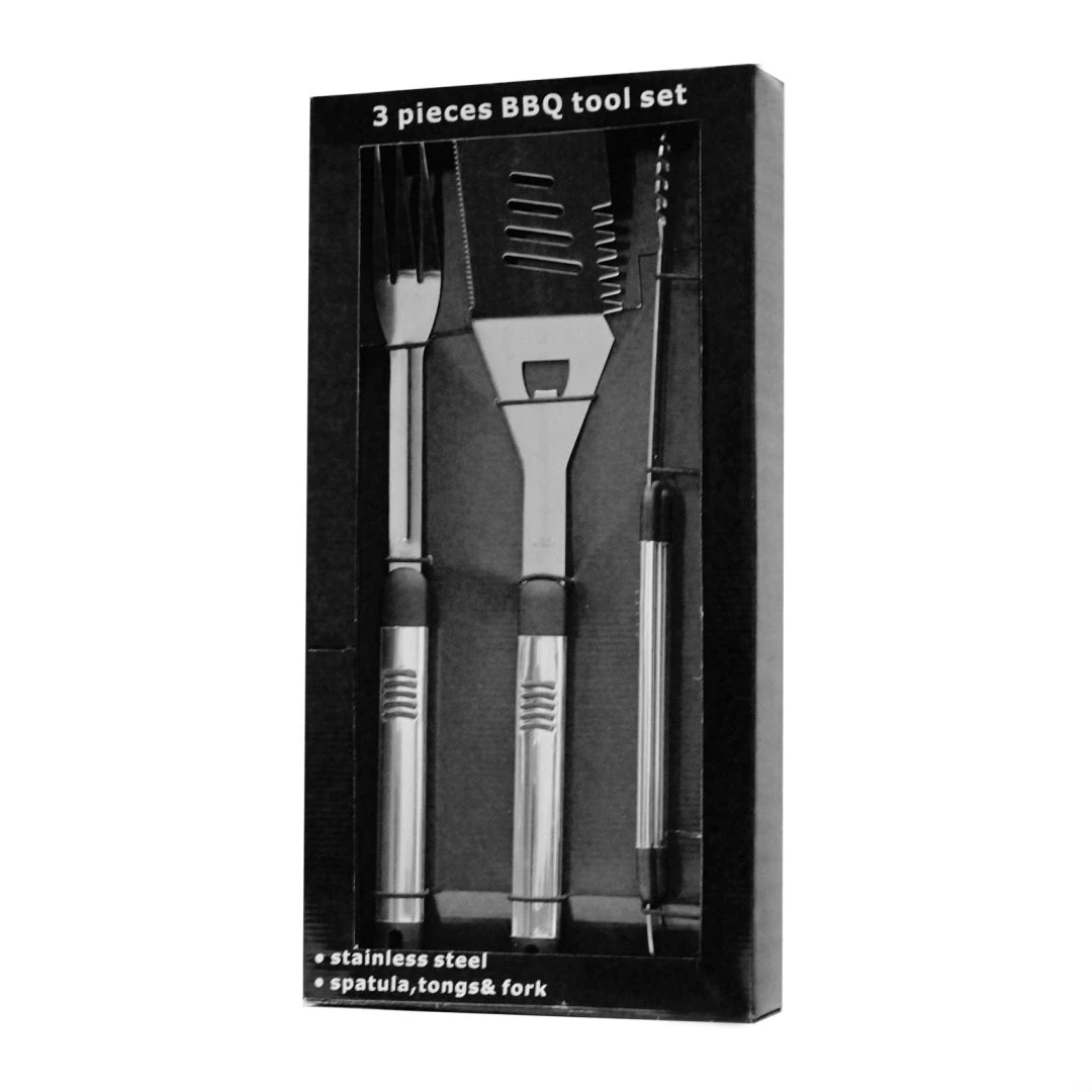 L103 - Gourmet BBQ set 3pc $35.29 ( price includes a laser engraved logo) minimum 15 sets