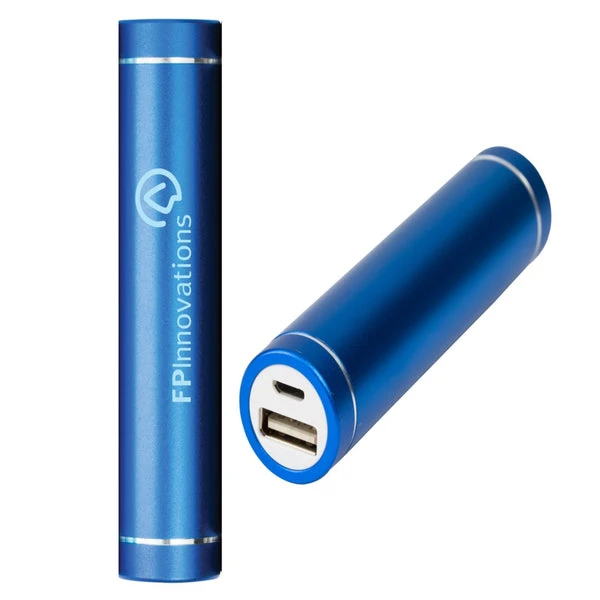 O209 - Cylinder power bank $16.86 ( price includes a 1 color print) minimum 25