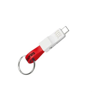 O217 - Wizard 3 in 1 cable keyring $5.99 ( price includes 1 color print) minimum 50