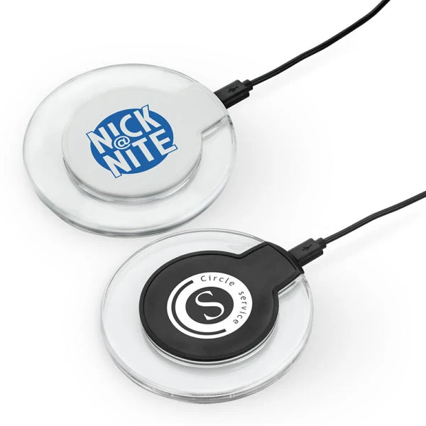 O250 - Aldrin Wireless charger $13.85 ( price includes a 1 color print) minimum 50