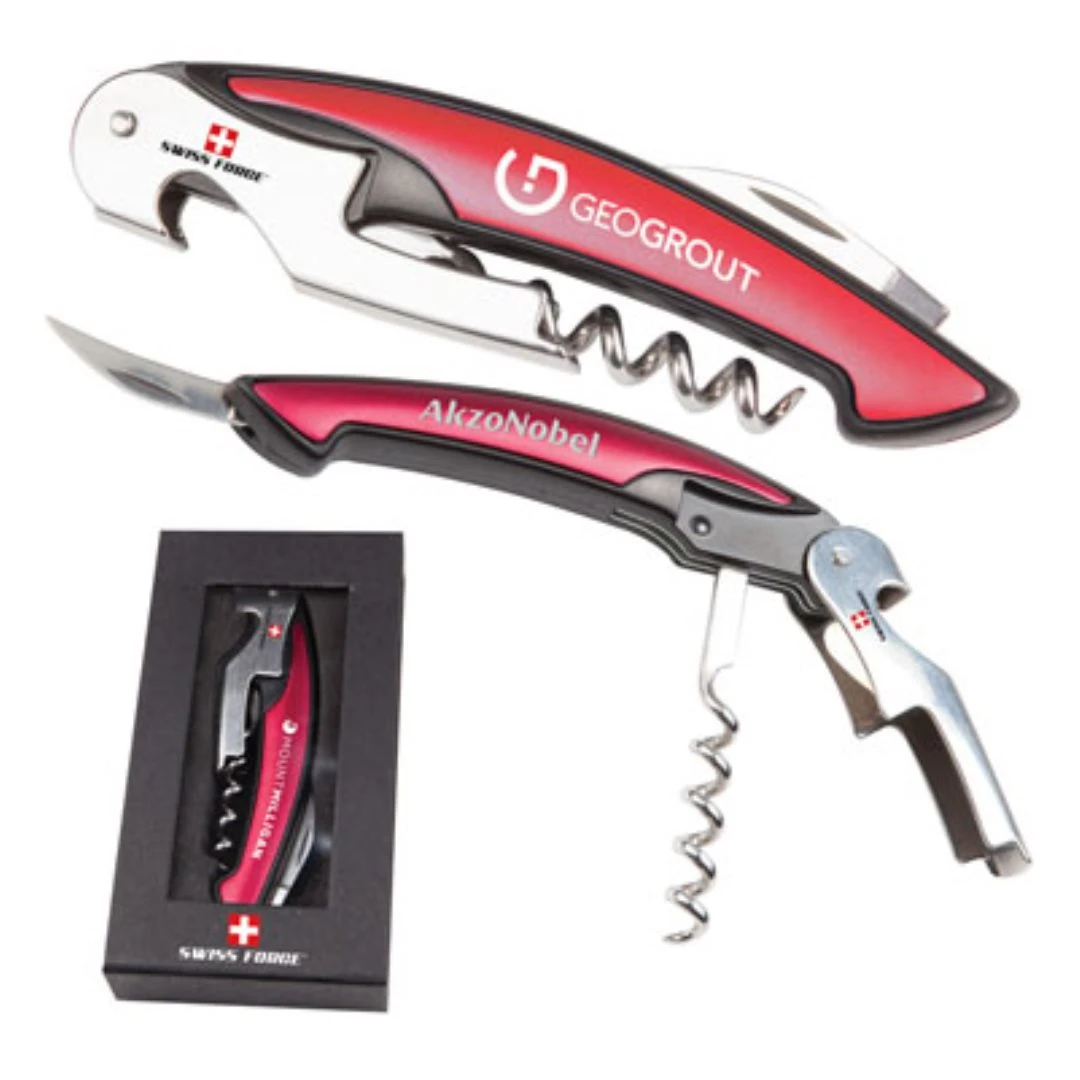 SFL127 - Swiss force Impressive Wine tool $13.05 ( price includes a laser engraved logo) minimum 50
