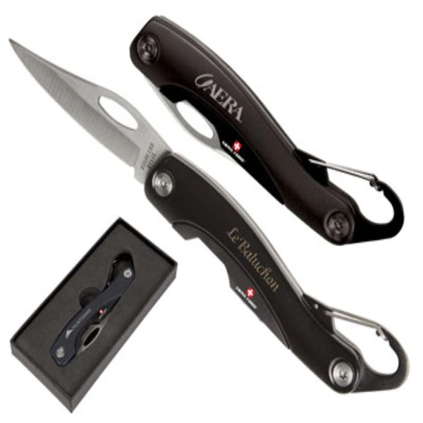 SFL774 - Swiss force Meister Utility Knife $15.55 ( price includes a laser engraved logo) minimum 35