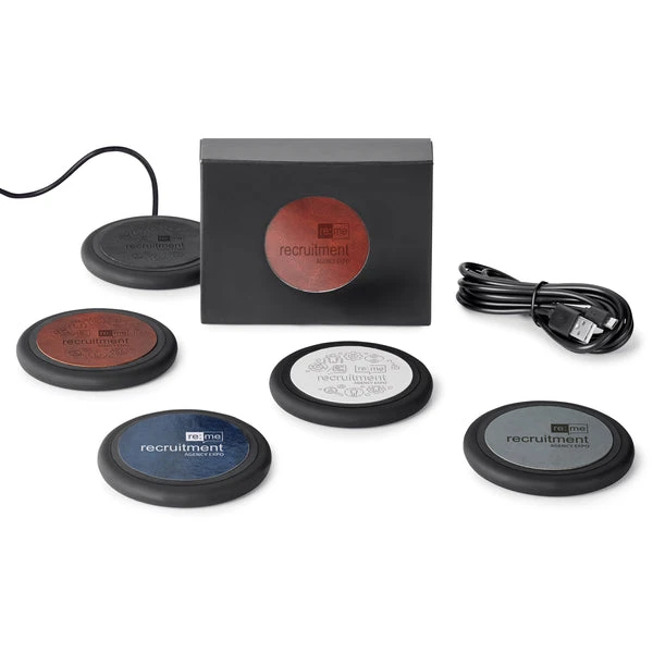 T1044 - Fabrizio wireless charging dock $29.00 ( price includes a debossed logo ) minimum 25