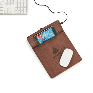 T143 - Ronan Wireless charging mousepad $33.00 ( includes company laser logo) minimum 25