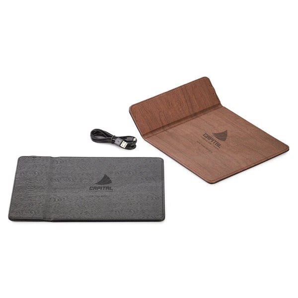 T143 - Ronan Wireless charging mousepad $33.00 ( includes company laser logo) minimum 25