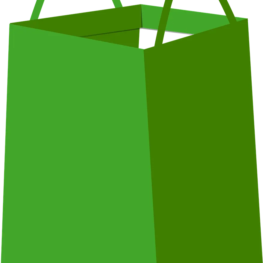 Slim Tote bag - B167 - $2.50 ( price includes a 1 color print and set ups ) minimum 250 bags