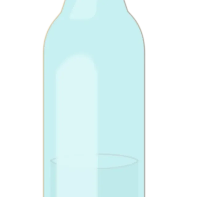 The Pin water bottle 16 oz. - D380 - $13.98 ( price includes a 1 color print ) minimum 50 bottles