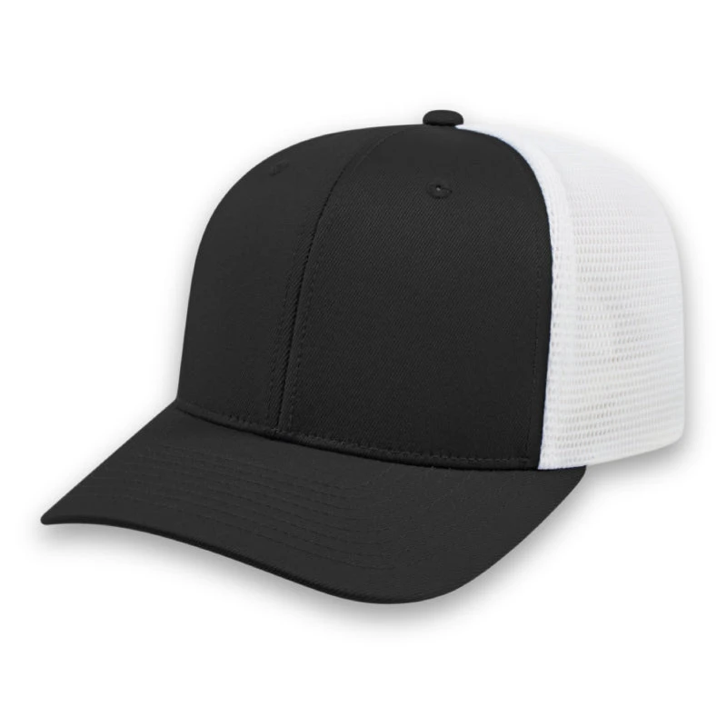 i8502 - Cap America Premier Line Flexfit mesh cap $27.35 - promotional products - ( price includes a 10,000 stitch embroidered logo) minimum 48