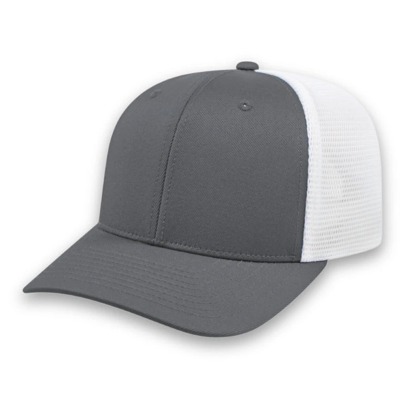i8502 - Cap America Premier Line Flexfit mesh cap $27.35 - promotional products - ( price includes a 10,000 stitch embroidered logo) minimum 48