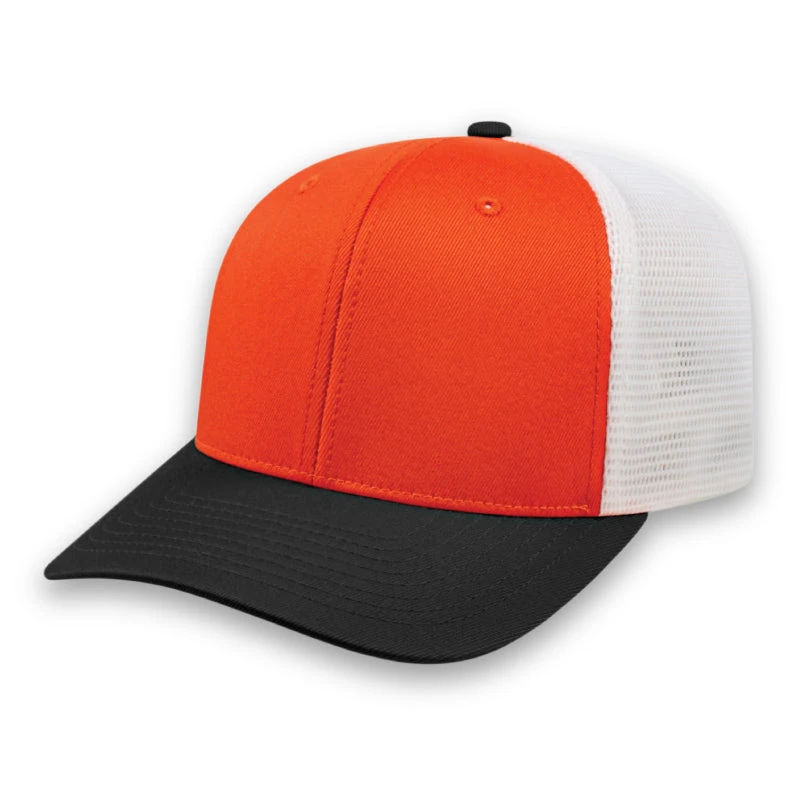 i8502 - Cap America Premier Line Flexfit mesh cap $27.35 - promotional products - ( price includes a 10,000 stitch embroidered logo) minimum 48