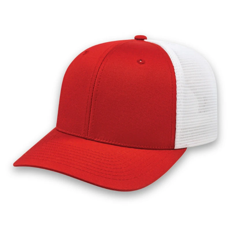 i8502 - Cap America Premier Line Flexfit mesh cap $27.35 - promotional products - ( price includes a 10,000 stitch embroidered logo) minimum 48