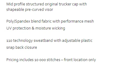 i8502 - Cap America Premier Line Flexfit mesh cap $27.35 - promotional products - ( price includes a 10,000 stitch embroidered logo) minimum 48
