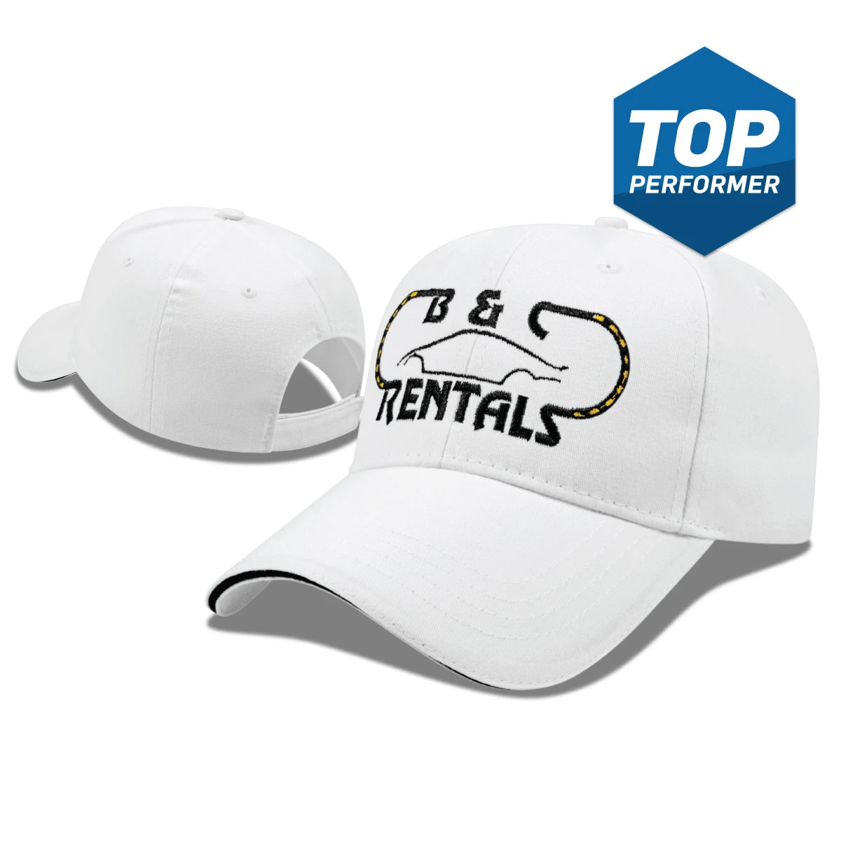X200 - X series Cap America structured value sandwich cap $11.95 - promotional products - ( price includes embroidered logo ) minimum 48